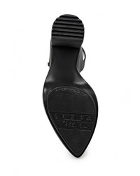 Черные босоножки на каблуке от Melissa