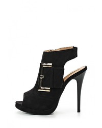 Черные босоножки на каблуке от Raxmax