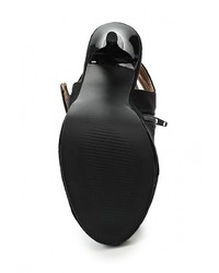 Черные босоножки на каблуке от Raxmax