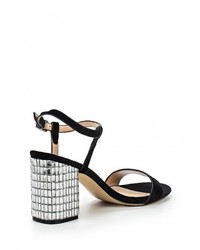 Черные босоножки на каблуке от River Island