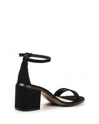 Черные босоножки на каблуке от SPRINGFIELD