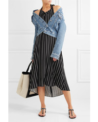 Женские черные босоножки с шипами от Balenciaga