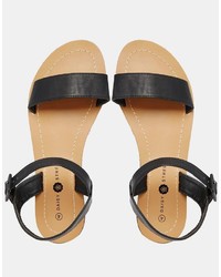 Женские черные босоножки от Daisy Street