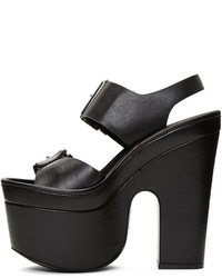 Женские черные босоножки от Stella McCartney