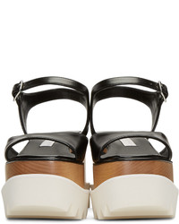 Женские черные босоножки от Stella McCartney