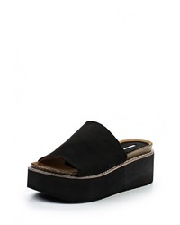 Женские черные босоножки от Corina