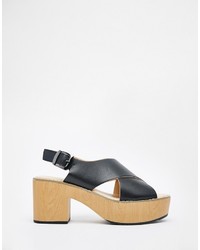 Женские черные босоножки от Park Lane