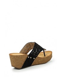 Женские черные босоножки от Diamantique