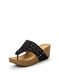 Женские черные босоножки от Diamantique