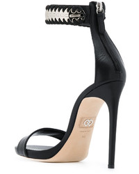 Женские черные босоножки от Dsquared2