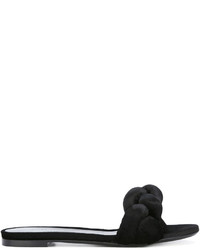 Женские черные босоножки от Marco De Vincenzo