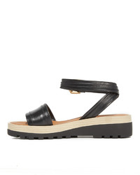 Женские черные босоножки от See by Chloe