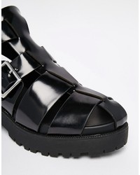 Женские черные босоножки от Pull&Bear