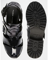 Женские черные босоножки от Pull&Bear