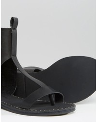 Женские черные босоножки от Sixty Seven