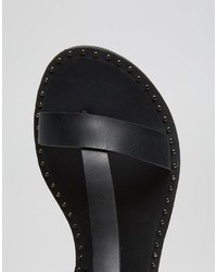 Женские черные босоножки от Sixty Seven