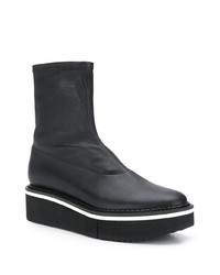 Черные ботильоны на резинке от Clergerie