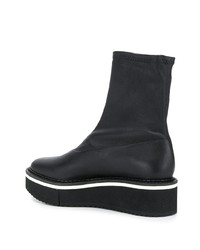 Черные ботильоны на резинке от Clergerie