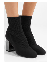 Черные ботильоны на резинке от Clergerie