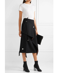 Черные ботильоны на резинке от Clergerie