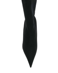 Черные ботильоны на резинке от Balenciaga