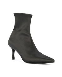 Черные ботильоны на резинке от Senso