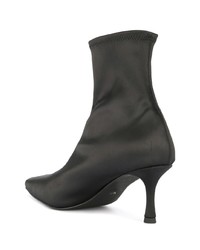 Черные ботильоны на резинке от Senso