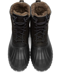 Черные ботильоны от Diemme