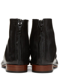 Черные ботильоны от Martiniano