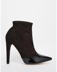 Черные ботильоны от Little Mistress