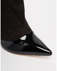 Черные ботильоны от Little Mistress