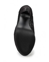 Черные ботильоны от Buonarotti