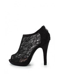 Черные ботильоны от Buonarotti