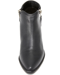 Черные ботильоны от Steven