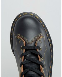 Черные ботильоны от Dr. Martens