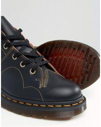 Черные ботильоны от Dr. Martens