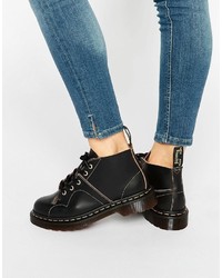 Черные ботильоны от Dr. Martens