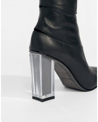 Черные ботильоны от Miista