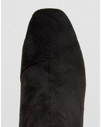 Черные ботильоны от Boohoo