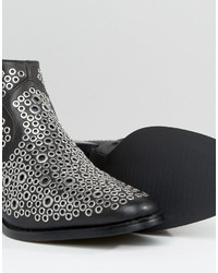 Черные ботильоны от Sol Sana