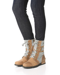 Черные ботильоны от Sorel