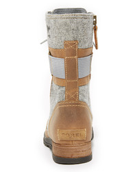 Черные ботильоны от Sorel