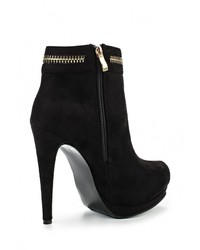 Черные ботильоны от Mirabella