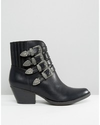 Черные ботильоны от Glamorous