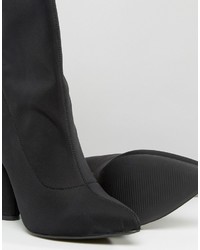 Черные ботильоны от Missguided