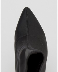 Черные ботильоны от Missguided