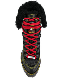 Черные ботильоны от Dsquared2