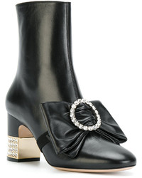 Черные ботильоны от Gucci