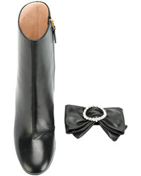 Черные ботильоны от Gucci