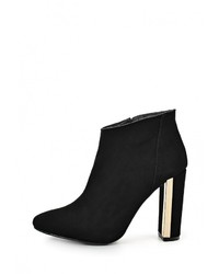 Черные ботильоны от Topshop